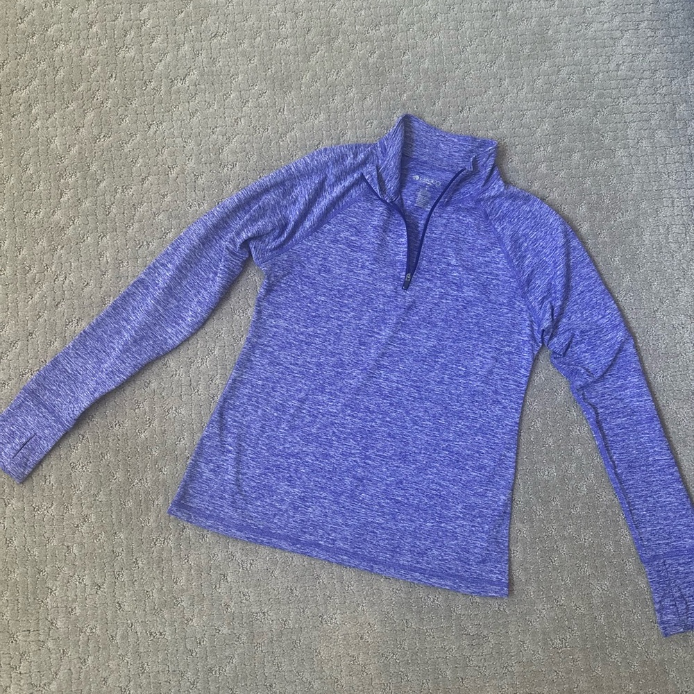 Ideology Heathered Blue/ Purple Activewear Top- women’s size small